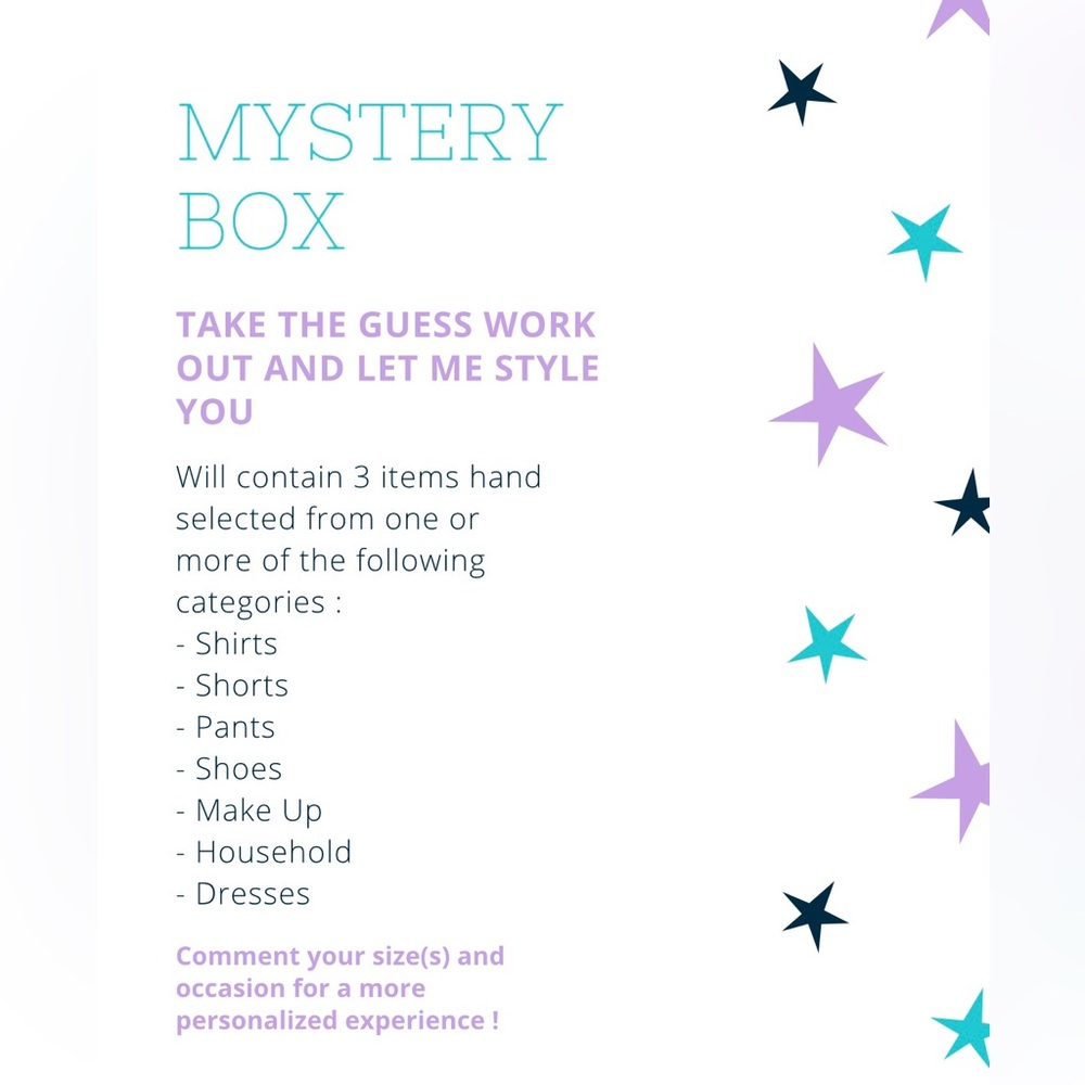 MYSTERY BOX⭐️